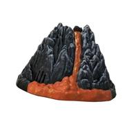 AUYXSSZ Juguetes de simulación interactivos, Modelo de erupción volcánica, Decorativa de simulación para niños, Experiencia de Aprendizaje, proyectos, Sin función, 12x12x9cm