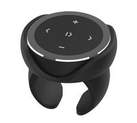 AUYXSSZ Kit Bluetooth inalámbrico para Coche con botón de Control Multimedia Que Permite controlar la música fácilmente con tocarla Mientras conduces, Negro