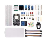 AUYXSSZ Kit de inicio de placa de desarrollo inalámbrica IoT ESP32 WIFI Placa de desarrollo WIFI ESP-32S ABS ESP8266 Diodos Lista clara, Paquete A, E58-1