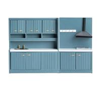 AUYXSSZ Mini Mueble de Cocina Decorativo a Escala 112 con una Hermosa artesanía, diseñado para Decorar la Cocina de una casa de muñecas. Muebles de Barra