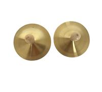AUYXSSZ Mini platillos de cobre de 9 cm. Introducción a los niños al arte | percusión y la danza. Celebraciones. Mini platillos de mano. Instrumento de percusión educativo. Banda de danza del
