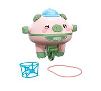 AUYXSSZ Monociclo de Juguete Gyro Balance Robot Pig Toy Presenta emocionantes desafíos de Equilibrio en un Paquete lúdico. Cerdo de Dibujos Animados Que se , Verde