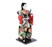 AUYXSSZ Muñecas japonesas: artesanía cautivadora, Adorno excepcional Que celebra la Herencia Japonesa en hogares, oficinas y Regalos. Adorno de muñecas