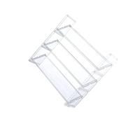 AUYXSSZ Organizador de Maquillaje Multifuncional, contenedor de Almacenamiento Desmontable, Capas Ajustables, Estuche de exhibición para cosméticos, Joyas,