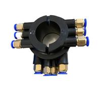 AUYXSSZ Válvula de cambio de neumáticos Equipo de extracción de neumáticos Acoplamiento Cambiador de válvula de aire para cambio Fácil instalación, Azul, 50 mm