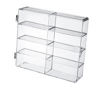 AUYXSSZ Vitrina de acrílico para coleccionables, Figuras de acción, Vitrina, a Prueba de Polvo, Caja de Almacenamiento para Pasatiempos, Elegante, Caja de