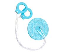 AUYXSSZ Volante de inercia de para Madera con Tapas de Disco, Juguetes para niños y Adultos, Regalos para el Tiempo de Juego Educativo, Desarrollo de Mentes, Azul, diámetro 6cm