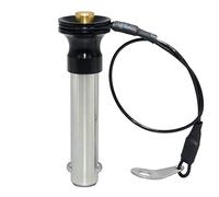 AUZHU- PLC - Métrico- Pasadores de fijación de acero inoxidable Pasadores de bloqueo de bolas Clavijas de posicionamiento de resortes Chinchetas de liberación rápida Perno Tamaño: M 6 mm - L 25 mm