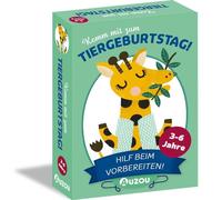AUZOU 405016 Viene con el cumpleaños de Animales - Ayuda a Preparar lógica y observación de los niños