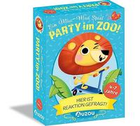 AUZOU 405019 Party en el Juego del Zoo MAU, observación y reacción