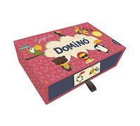 Auzou- juego, domino, Multicolor (86889)