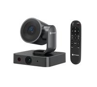 AV Access 4K Conference Room Camera, Dual Lens Cam (4K AI Tracking Cam and 1080P Panoramic Cam), 3X Optical/5X Digital Zoom, 120° FOV, Auto Framing, Individuals Gallery, Works with Meet, Teams, Zoom