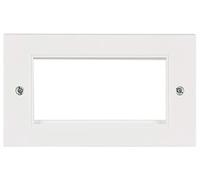 AV:Link | Marco de Placa de Pared de Doble Banda para 4 módulos