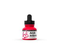 AV: Tinta Acrílica: (Artist Acrylic Ink): 30ml. Rojo