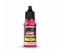 Createx Vallejo AV Game Color 18 ml – Fluo Rojo fluorescente