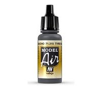 AV Vallejo Model Air - Neumático negro (17 ml)