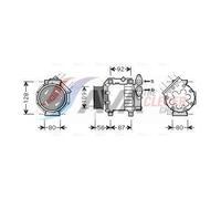 AVA Deutschland GmbH Compresor, aire acondicionado para VOLVO: V50, S60, V70, S80, C30, V60, S40 (Ref: VOAK188)