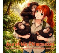 Ava et les Chimpanzés: Une aventure au sanctuaire de la vie sauvage en Afrique (Les aventures d'Ava au secours des animaux)