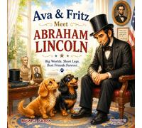 Ava & Fritz Meet Abraham Lincoln: Big Worlds. Short Legs. Best Friends Forever.: 2 (The Adventures of Ava & Fritz)