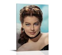 Ava Gardner - Lienzo decorativo para pared, diseño moderno de dibujos animados, 20 x 30 cm, estilo marco