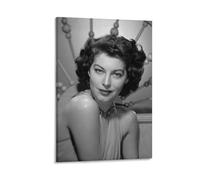Ava Gardner - Póster de actriz caliente (7) póster artístico de pared con pergamino, lienzo, cuadro de pintura para sala de estar, decoración del hogar, 30 x 45 cm