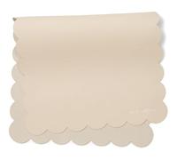AVA + OLIVER Alfombrilla para cambiador de bebé de cuero vegano - Almohadilla para pañales portátil multiusos y lavable - Plegable para viajes (16 x 30 pulgadas) (Crema de peregrino)