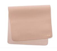 AVA + OLIVER Alfombrilla para cambiador de bebé de cuero vegano - Almohadilla para pañales portátil multiusos y lavable - Plegable para viajes (16 x 30 pulgadas) (Pink Sand)