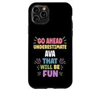 AVA Personalized Women's Gift Custom AVA Carcasa para iPhone 11 Pro