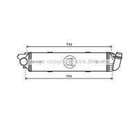 PRASCO RT4622 Intercooler