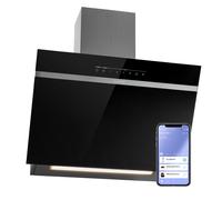 Ava Smart 60cm 585m³/h Campana Decorativa Negro