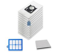 AVAENZO 12 x Bolsa para Aspiradora AEG VX6 VX7 VX8 S-Bag 1 x S-Filtro para Philips Electrolux Tornado Bolsa
