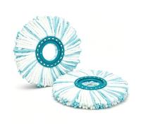 AVAENZO Juego de 2 cabezales de repuesto para fregonas Leifheit Clean Twist Disc Micro Set de fregona redonda