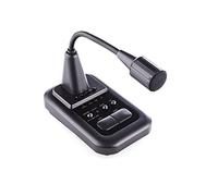 AVAIR AV-508 Micrófono de Sobremesa Preamplificado para Emisoras VHF/UHF, Cápsula Cerámica