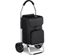 Avalo Carrito de Compras con Compartimiento Refrigerador - Plegable - Bolsa de Compras Desmontable - Carro de Compras