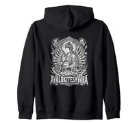 Avalokiteshvara Compasión Deidad Budista desenfrenada Sudadera con Capucha