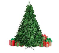 Avalon - Árbol de Navidad Artificial Muy frondoso de 180 cm y 1140 Ramas. Pino de Navidad PVC Color Verde Intenso con Ramas Plegables ignífugas y Soporte de pie