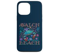 AVALON BEACH NEW JERSEY BLUE CRAB VERANO PLAYA ARTE DE VACACIONES Carcasa para iPhone 13 Pro Max