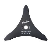 Avalon - Disco de 3 Puntas 300 X 3,0 mm para Desbrozadora Universal, Cuchilla para Cortar Maleza Densa como Arbustos o Hierbajos