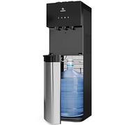 Avalon Dispensador de agua con BioGuard, 3 ajustes de temperatura, agua caliente, fría y interior, construcción duradera de acero inoxidable, revestimiento antimicrobiano, lista UL