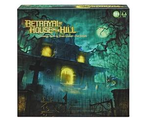 Avalon Hill Betrayal at The House on The Hill Juego de Mesa cooperativo de Segunda edición, a Partir de 12 años, 3-6 Jugadores, 50 escenarios escalofriantes