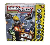 Avalon Hill Hasbro Gaming Robo Rally, Juego de estrategia reinventado por Richard Garfield, 2 a 6 Jugadores, desde 12 Años Multicolor