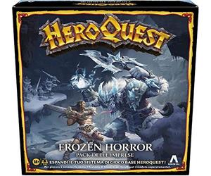 Avalon Hill, HeroQuest Frozen Horror, Pack de Empresas, Juego de Aventura Fantasy al Estilo Dungeon Crawler, para Jugar es Necesario Tener el Sistema de Juego Base HeroQuest