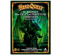 Hasbro Gaming Avalon Hill HeroQuest Joe Manganiello's The Crypt of Perpetual Darkness Quest Pack | A Partir de 14 Años | 2 a 5 Jugadores