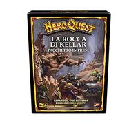 Avalon Hill, HeroQuest La Roca de Kellar, Pack de Empresas, Juego de Aventura Fantasy Estilo Dungeon Crawler, para Jugar es Necesario Tener el Sistema de Juego Base HeroQuest, 5 Jugadores