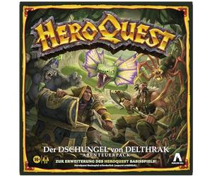 Avalon Hill HeroQuest The Jungle of Delthrak Adventure Pack, HeroQuest Basic Game requerido Juego de rol - versión Alemana
