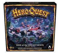 Avalon Hill Paquete de misiones de HeroQuest Rise of The Dread Moon, Requiere Sistema de Juego HeroQuest para Jugar, Juegos de rol para 2-5 Jugadores, a Partir de 14 años