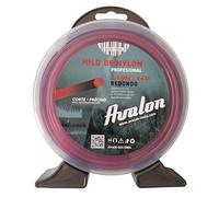 Avalon - Hilo Redondo de Nylon Universal para Desbrozadora y Cortacésped (2,4 mm x 44 m)