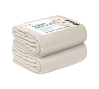 Avalon Home Paño de Lona de 9 x 6 pies, Paquete de 2 - Paño de caída para Pintores sin Olor para Pintar Lonas de Lona de algodón para protección de Suelos y Muebles, Tela de Lona Multiusos