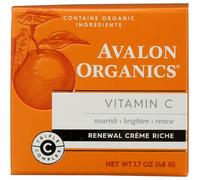 Avalon Organics Crema renovadora con vitamina C, 48 g