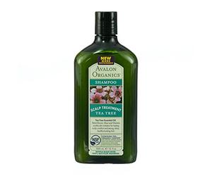 Avalon Organics - Scalp Treatment Shampoo - Tea Tree - 325ml (Case of 6)